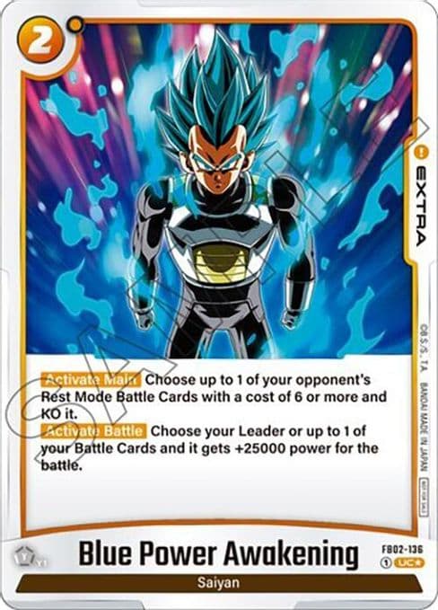 Blue Power Awakening - FB02-136 (Tournament Pack 02)