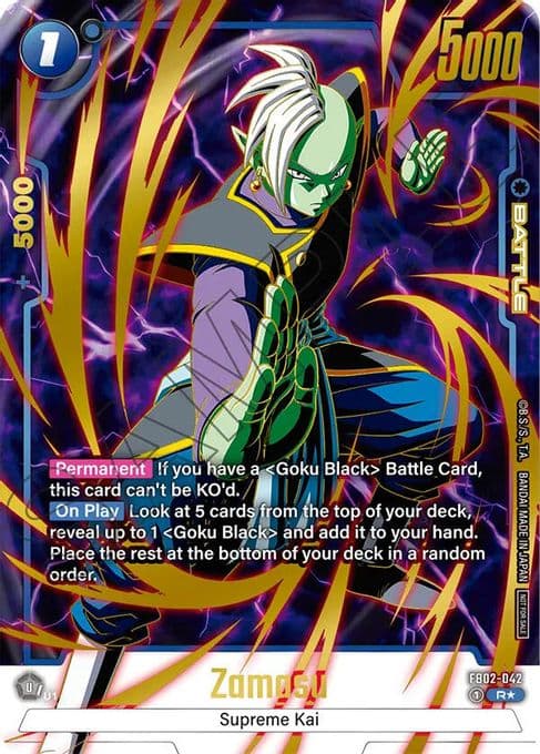 Zamasu - FB02-042 (Championship Pack 01) (Gold)
