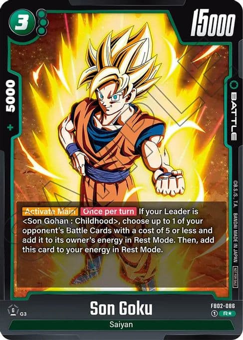 Son Goku - FB02-086 (Championship Pack 01)