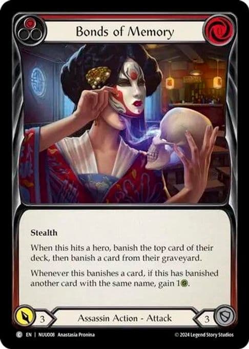Bonds of Memory (Red)