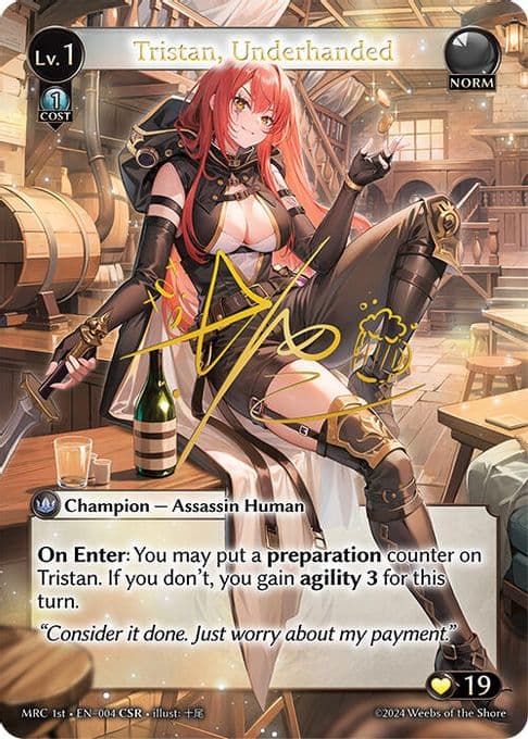 Tristan, Underhanded (CSR)