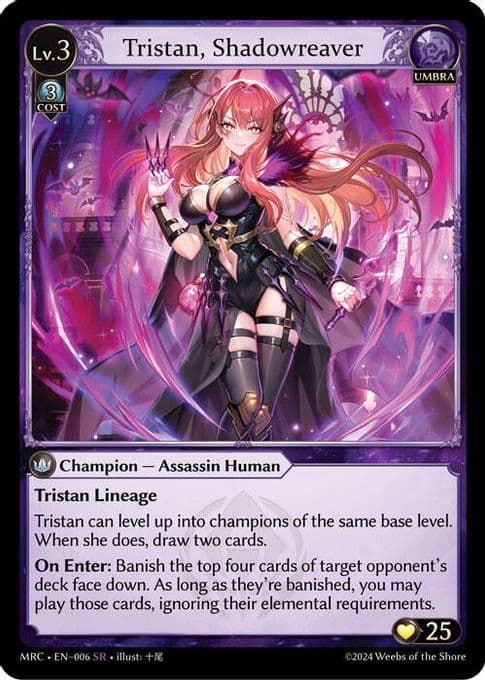 Tristan, Shadowreaver