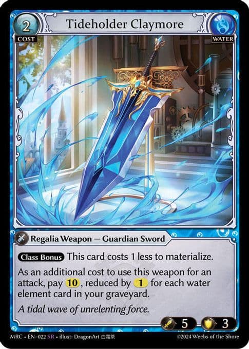 Tideholder Claymore