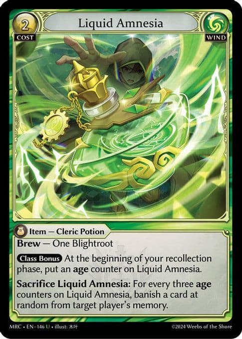 Liquid Amnesia