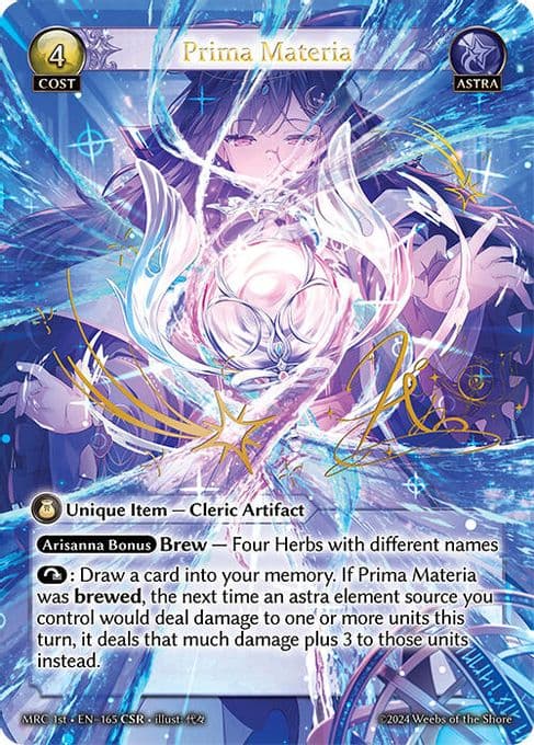 Prima Materia (CSR)