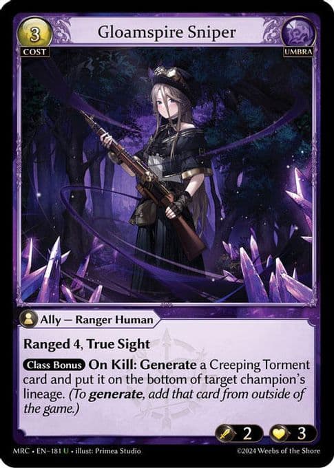 Gloamspire Sniper