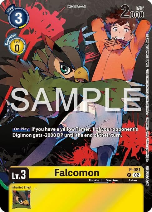 Falcomon - P-081 (Official Tournament Pack Vol.13)