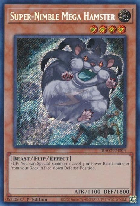 Super-Nimble Mega Hamster (Secret Rare)