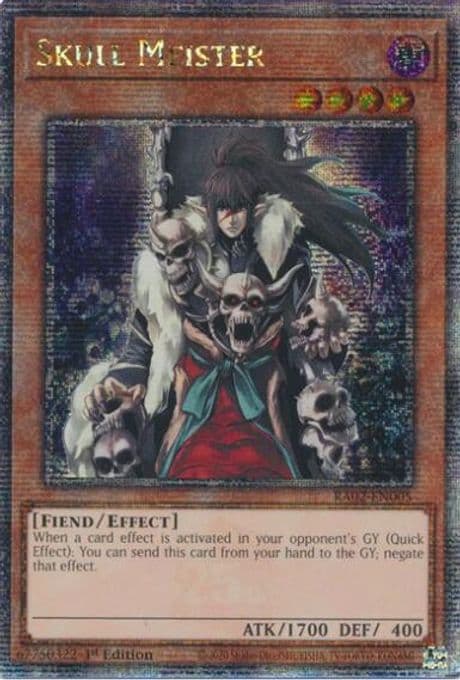 Skull Meister (Quarter Century Secret Rare)