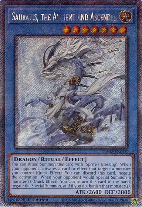 Sauravis, the Ancient and Ascended (Platinum Secret Rare)