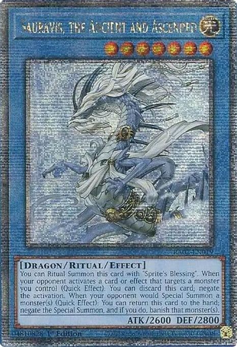 Sauravis, the Ancient and Ascended (Quarter Century Secret Rare)
