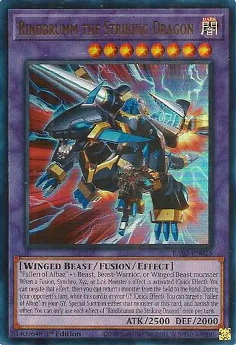 Rindbrumm the Striking Dragon (UR)