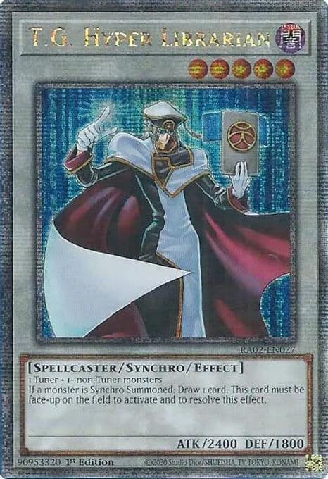 T.G. Hyper Librarian (Quarter Century Secret Rare)