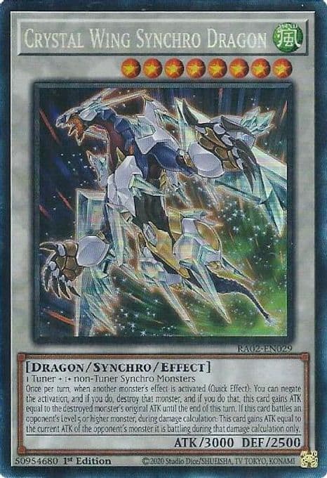 Crystal Wing Synchro Dragon (PCR)