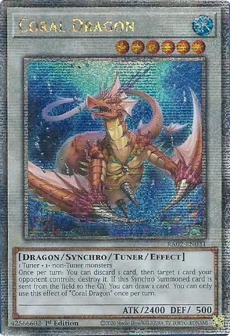 Coral Dragon (Quarter Century Secret Rare)
