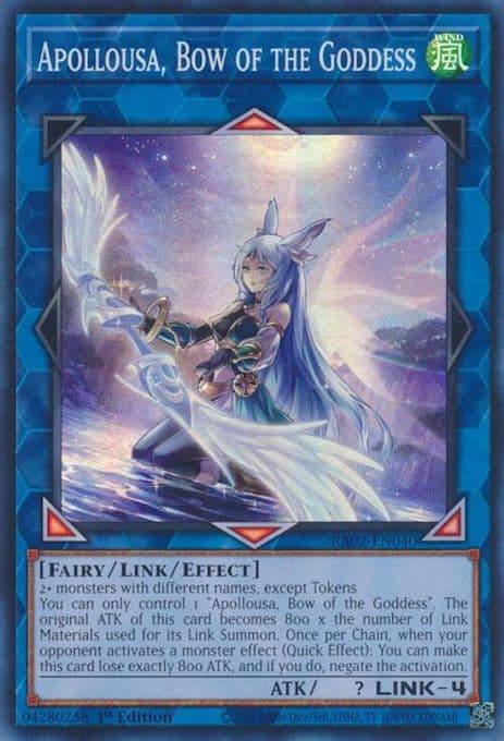 Apollousa, Bow of the Goddess (Alternate Art)
