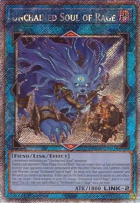 Unchained Soul of Rage (Platinum Secret Rare)