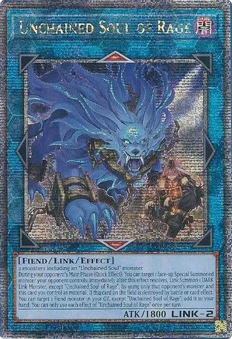 Unchained Soul of Rage (Quarter Century Secret Rare)