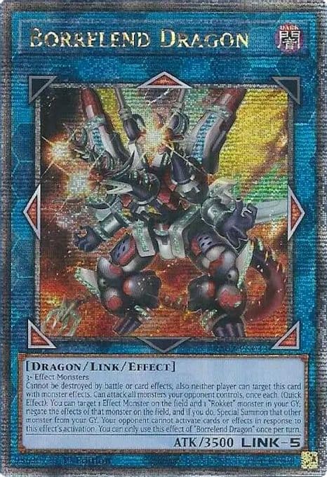 Borrelend Dragon (Quarter Century Secret Rare)