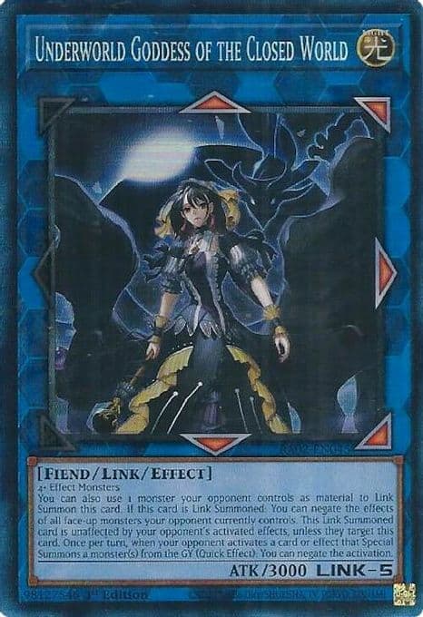Underworld Goddess of the Closed World (PCR)