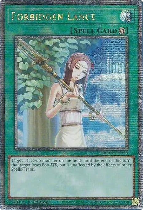 Forbidden Lance (Quarter Century Secret Rare)
