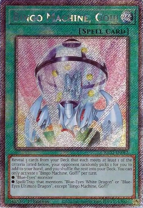 Bingo Machine, Go!!! (Platinum Secret Rare)