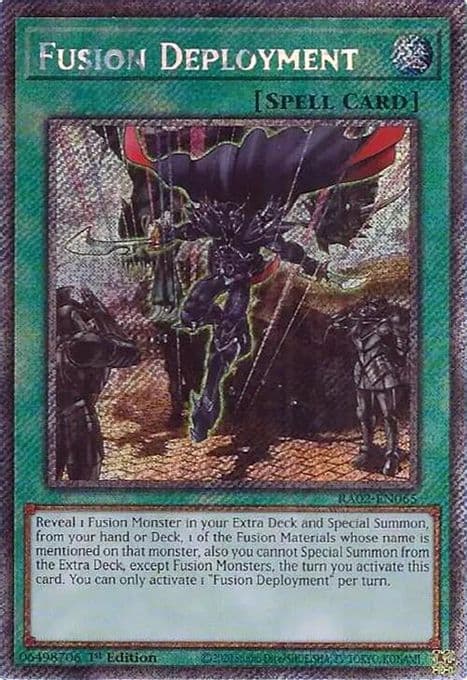 Fusion Deployment (Platinum Secret Rare)