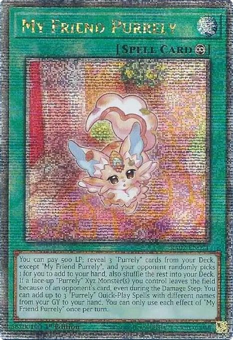 My Friend Purrely (Quarter Century Secret Rare)