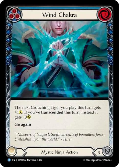 Wind Chakra (Blue)