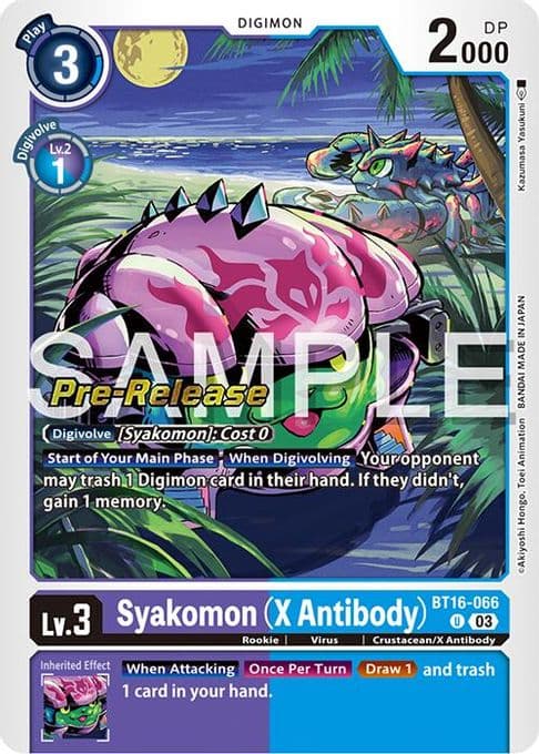 Syakomon (X Antibody)