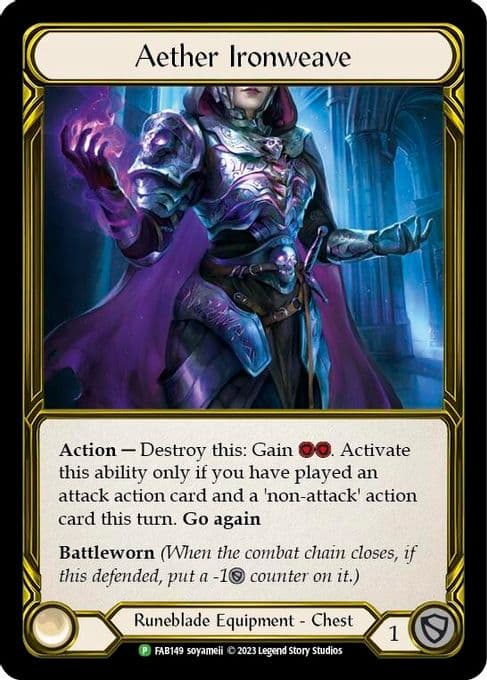 Aether Ironweave (Golden) - FAB149