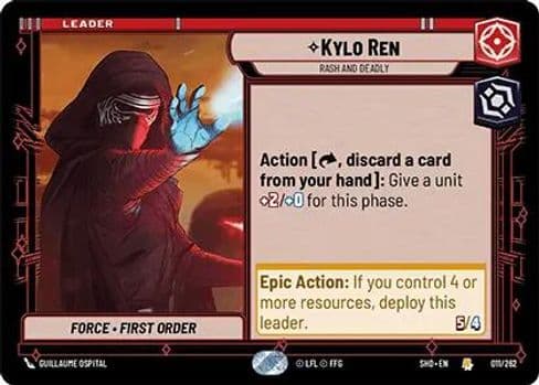 Kylo Ren - Rash and Deadly