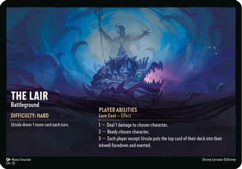 The Lair // Infinite Wrath - Battleground (Oversized)