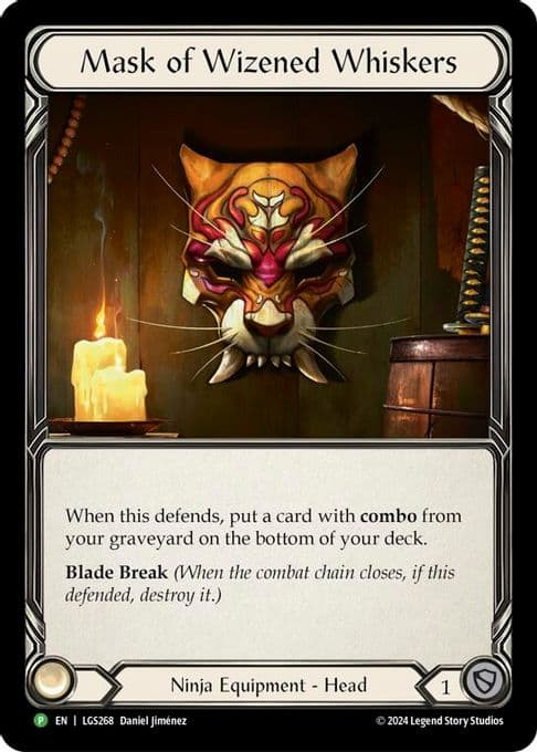 Mask of Wizened Whiskers - LGS268
