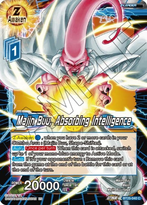 Majin Buu, Absorbing Intelligence