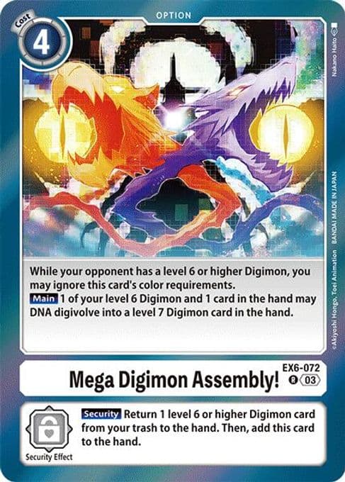 Mega Digimon Assembly!
