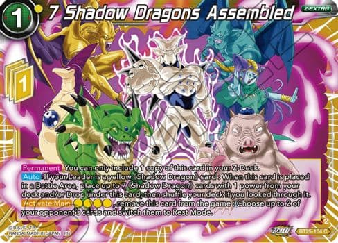 7 Shadow Dragons Assembled