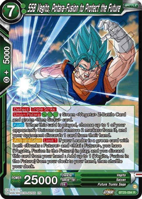 SSB Vegito, Potara-Fusion to Protect the Future