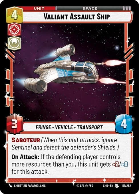 Valiant Assault Ship