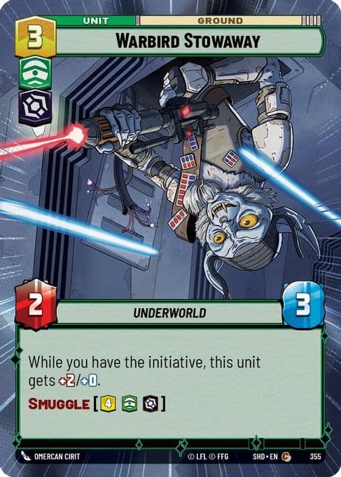 Warbird Stowaway (Hyperspace)