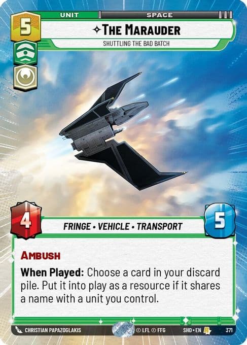 The Marauder - Shuttling the Bad Batch (Hyperspace)