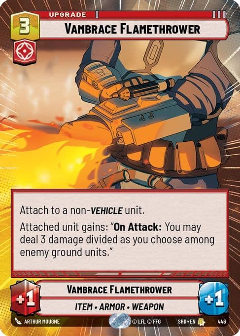 Vambrace Flamethrower (Hyperspace)