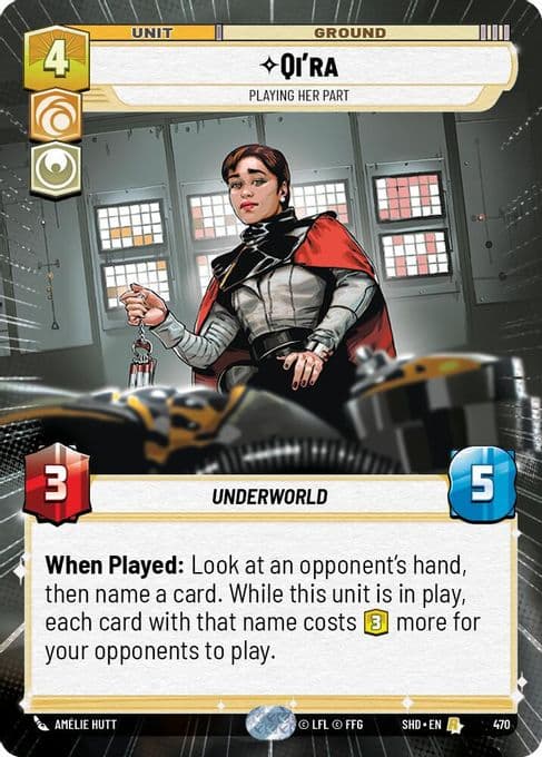Qi'ra - Playing Her Part (Hyperspace)
