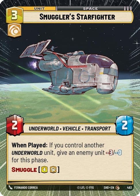 Smuggler's Starfighter (Hyperspace)
