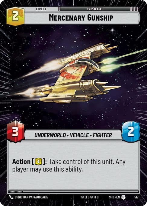 Mercenary Gunship (Hyperspace)