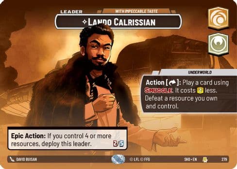 Lando Calrissian - With Impeccable Taste (Showcase)