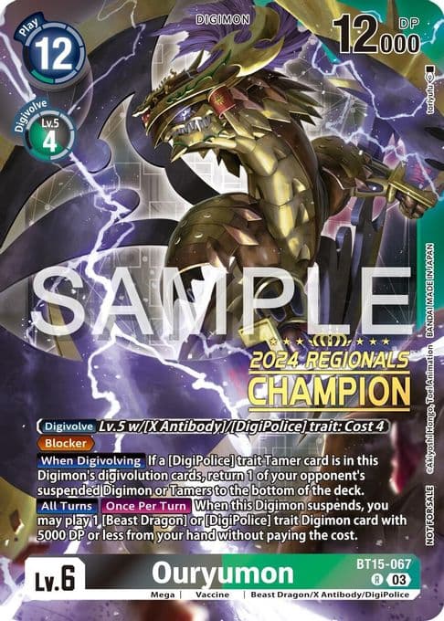 Ouryumon (2024 Regionals Champion)