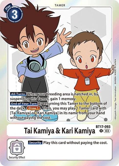Tai Kamiya & Kari Kamiya