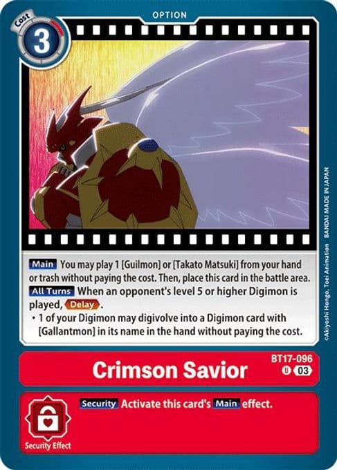 Crimson Savior