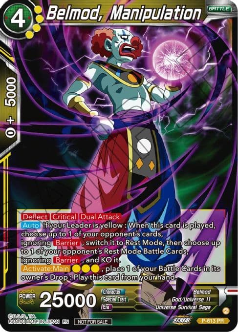 Belmod, Manipulation (Zenkai Series Tournament Pack Vol.8)